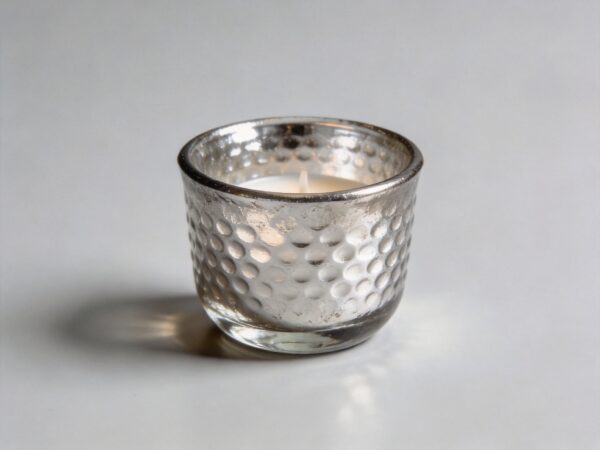 Mercury Glass Votive Holder